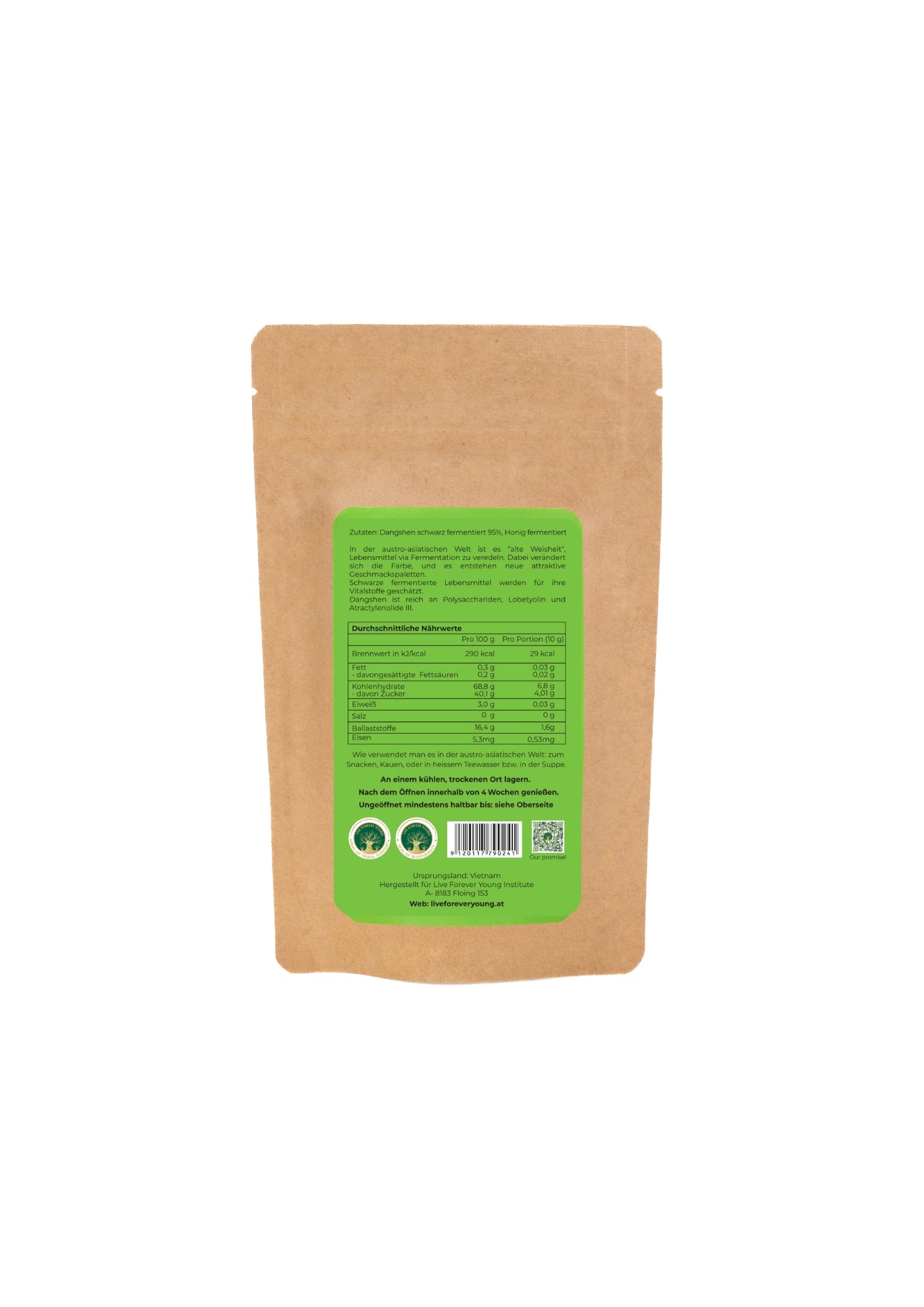 Fermentierter Dangshen