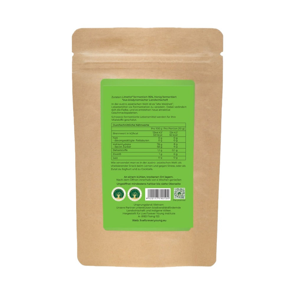 Fermentierte Limette Rueckseite