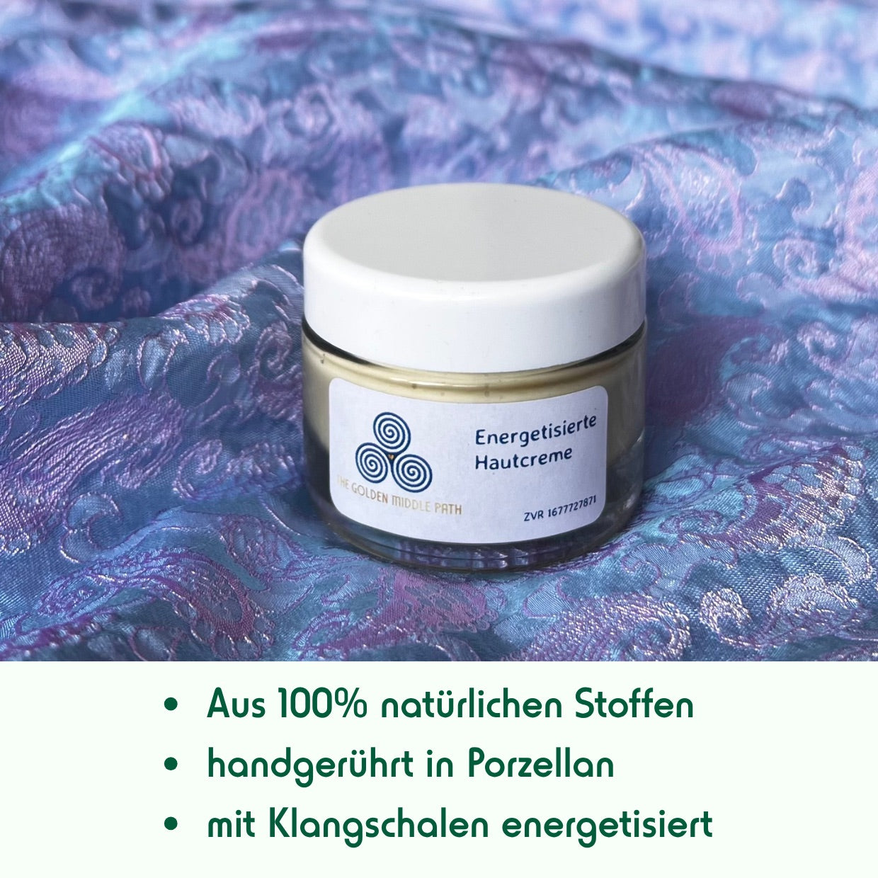 Energetisierte Creme