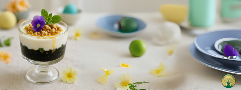 Fermentierter Frucht-Skyr mit Honig und Nüssen