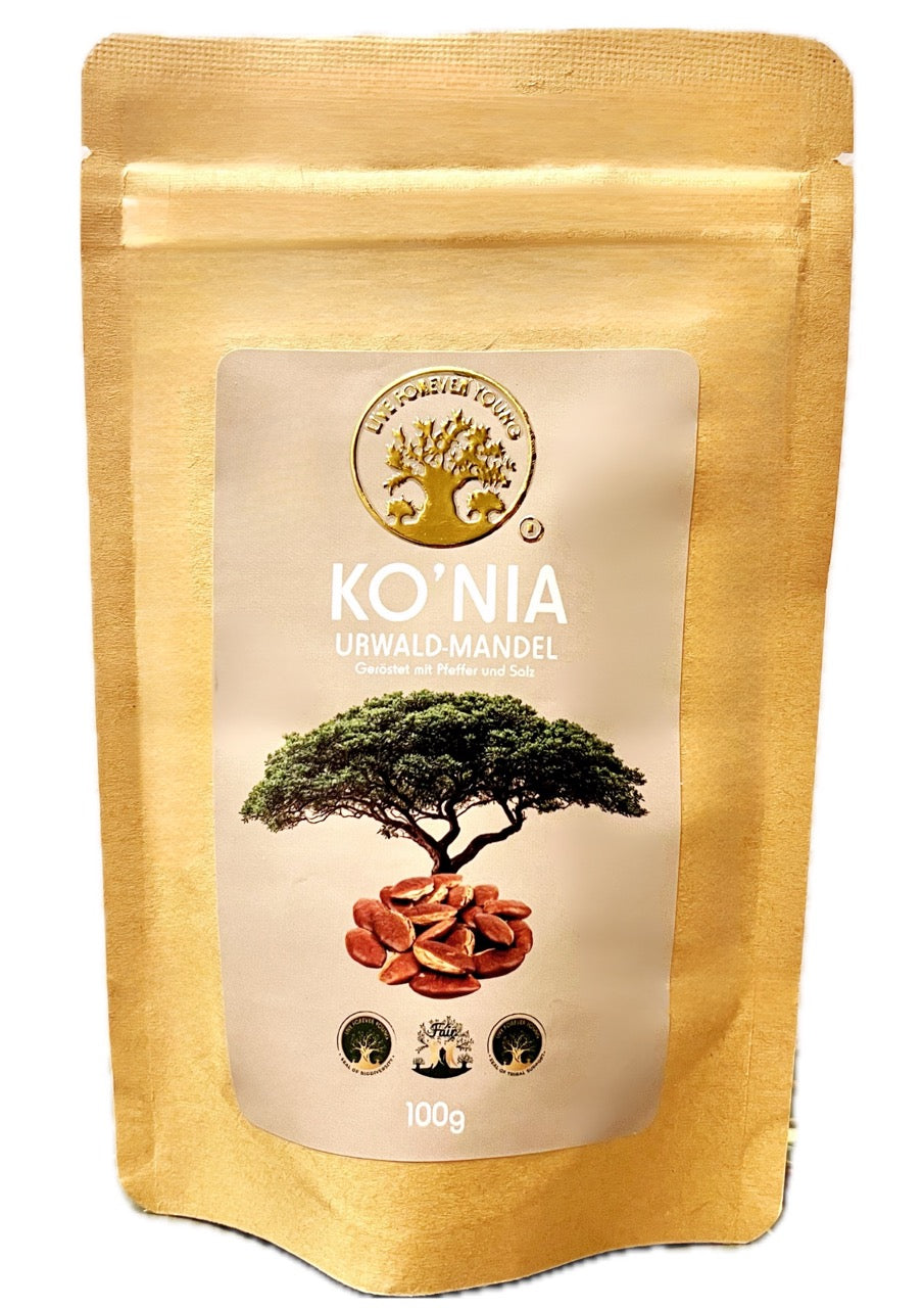 Ko'nia Urwald-Mandel geröstet