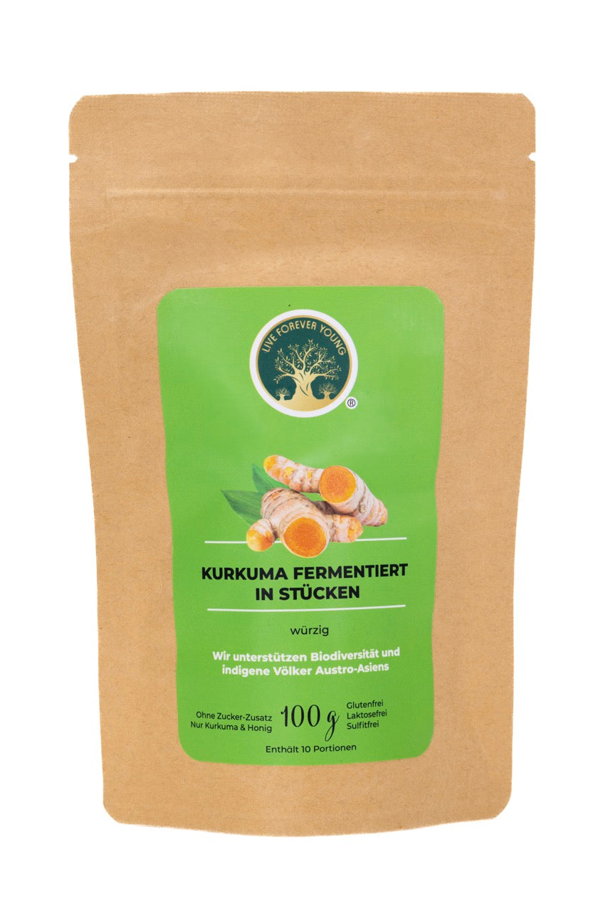 Fermentierte Kurkuma