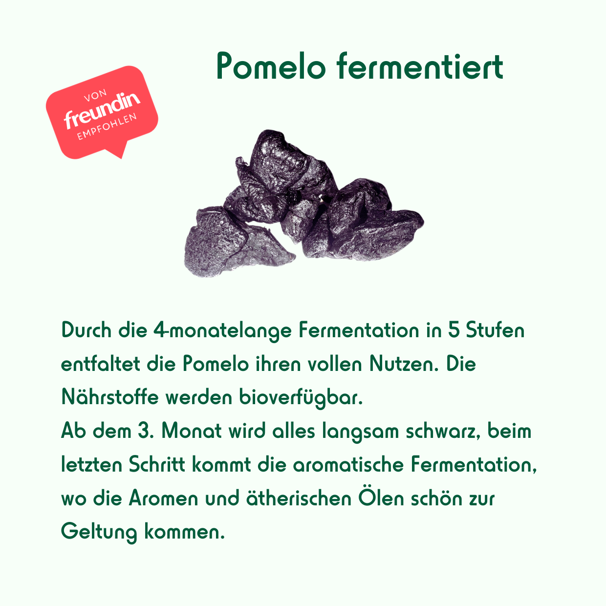Fermentierte Pomelo