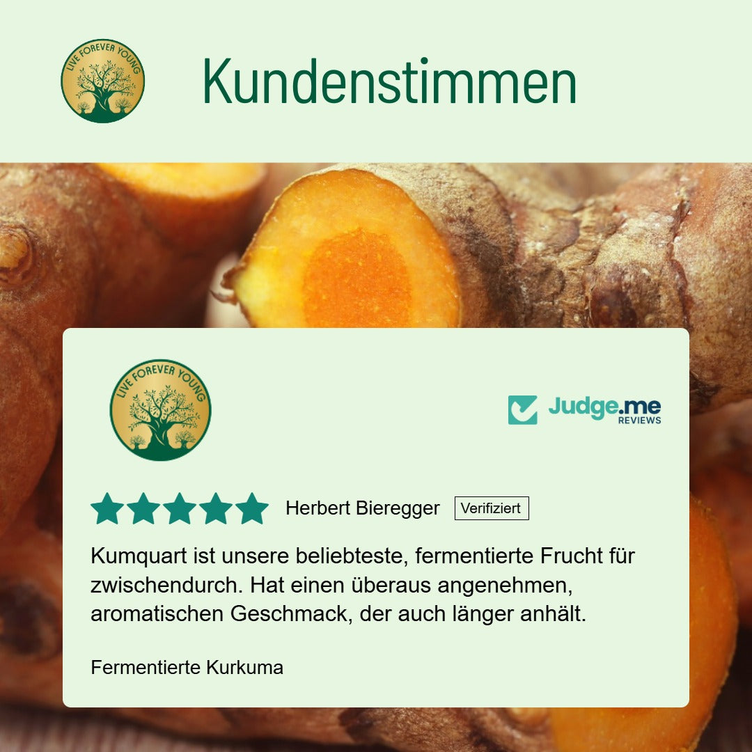 fermentierte Kurkuma Kundenstimmen