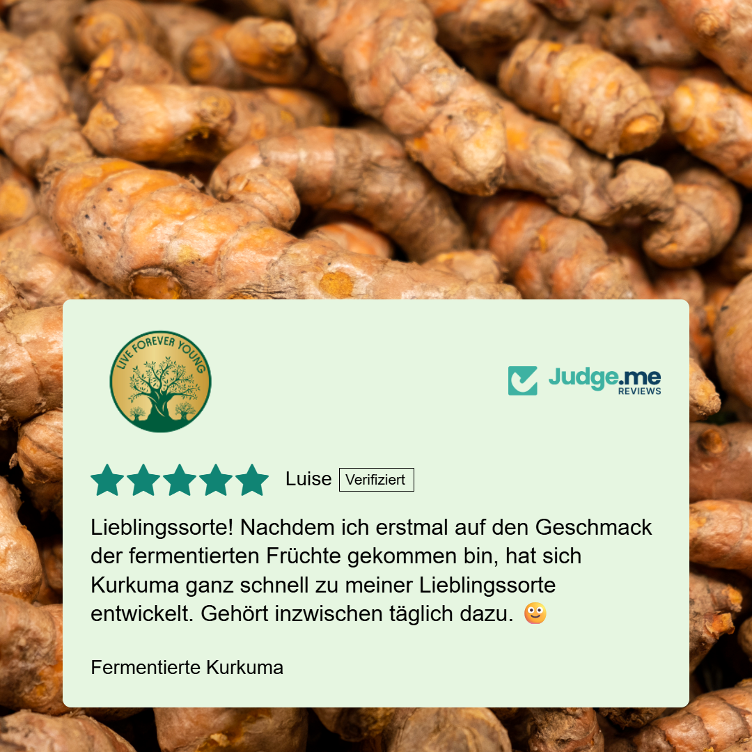 fermentierte Kurkuma Kundenstimmen