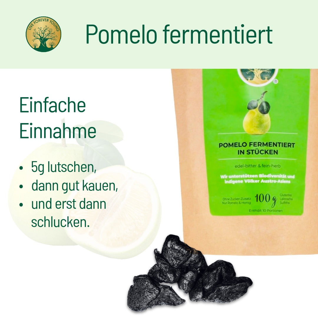 fermentierte Pomelo Anwendung