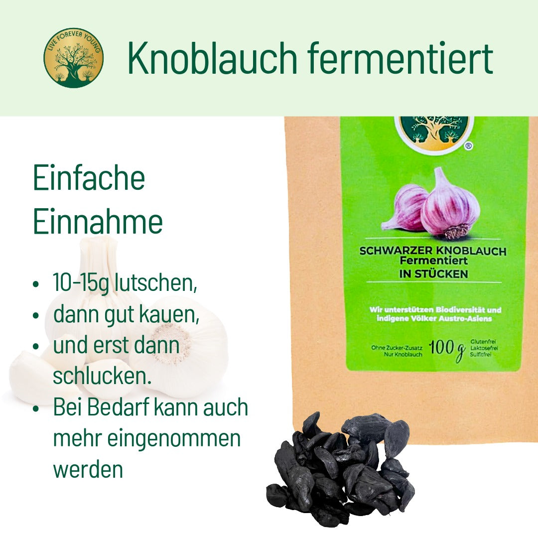 fermentierter Knoblauch Anwendung